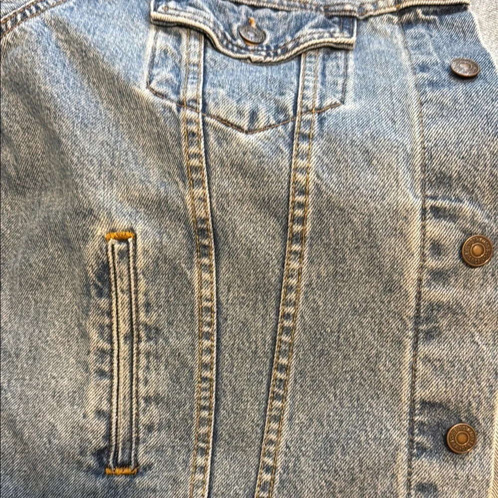 MEN’S LEVI STRAUSS DENIM JACKET 70507-0389 (sz - lg) - Picture 3 of 5